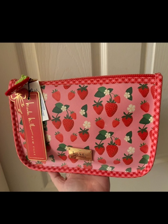 Nicole Miller Handbags - Nicole miller strawberry cosmetic pouch